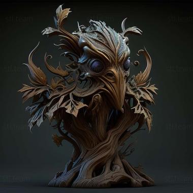 3D model Dendarina (STL)